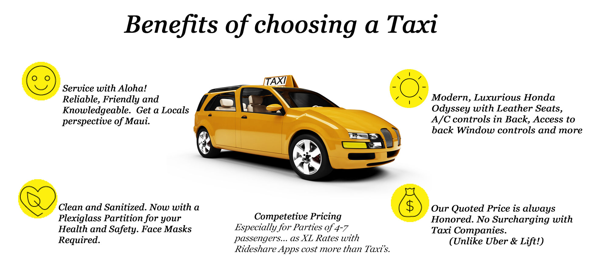 5 Reason to call a Taxi vs Rideshare